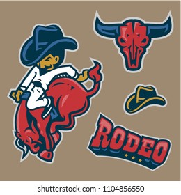 Rodeo Mascot Set