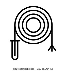 Rodeo Vector Line Icon Design
