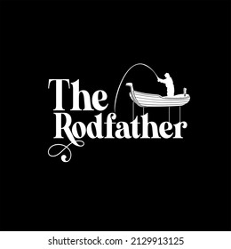 The rodfather T-shirt, Fishing T-shirt, T-shirt