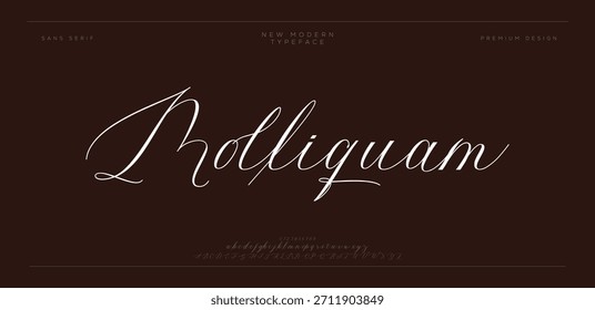 Rodliguam - Elegante Luxus-Kalligrafie-Skript