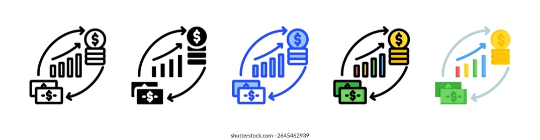 Roe Icon Collection With Multiple Styles