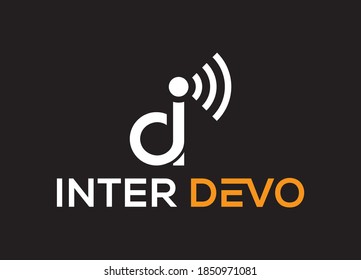rofessional, Internet Logo Design vector Illustration