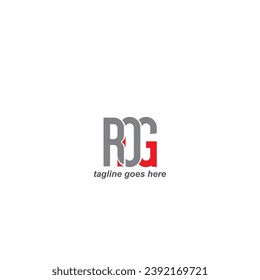 ROG identity logo, ROG vector logo design 