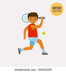 Roger Federer vector icon