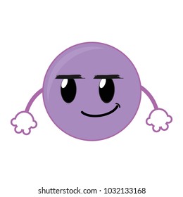 rogue emoji face expression with arms