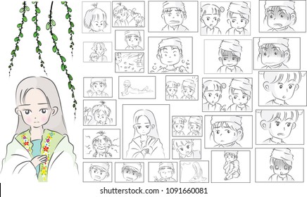 Rogue women vector