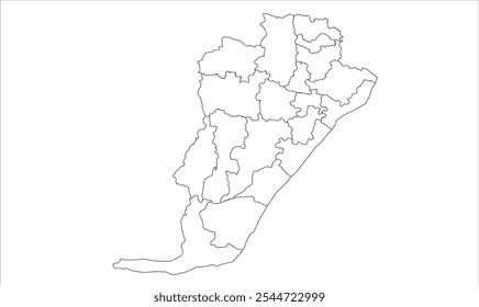 Mapa de Rohtas, Rohtas District, Estado de Bihar, República de la India, Gobierno de Bihar, territorio indio, India oriental, política, aldea, turismo