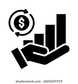 Roi Icon Element for Design