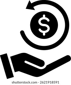 Roi Icon Glyph Vector Illustration