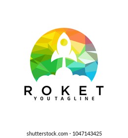 roket launch logo