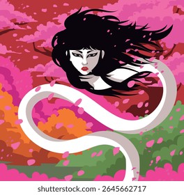 rokurokubi folclore japonês monstro de pescoço longo