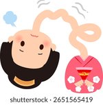Rokurokubi, whose neck is too long, is left waiting in vain