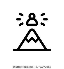 Role Function Position Job Duty Icon Design