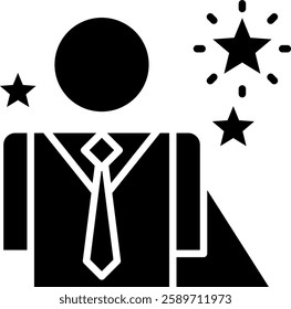 Role Model Icon Element For Design