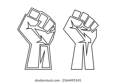 The Role of Raised Fist Power Icons in Social Change, raised fist, power symbol, revolution sign, protest icon, solidarity gesture, activism symbol, social justice, strength symbol, unity sign