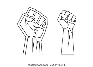 The Role of Raised Fist Power Icons in Social Change, raised fist, power symbol, revolution sign, protest icon, solidarity gesture, activism symbol, social justice, strength symbol, unity sign