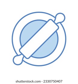 Roling Pin icon, Vector Stock illustration.