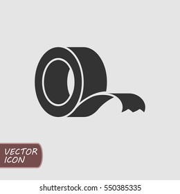 Roll Of Adhesive Tape Line Icon