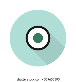 roll (asian food) icon. vector illustration