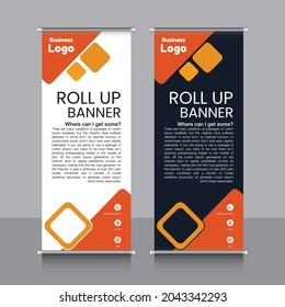 roll up banner, brochure, flyer, banner design, industrial, company, template, vector, abstract, line pattern background, modern x-banner, pull-up banner,  rectangle size banner.
