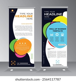 Roll up banner for business events, Vertical banner for colourful event and print ready muticlour banner, x-banner,  stand, banner and pull up banners,