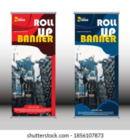 Roll Up Banner, Business Template