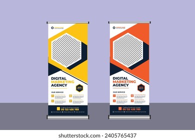 Roll Up Banner Business Template