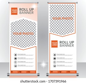 Roll up Banner Design for Business and Presentations etc