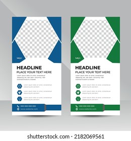 Roll Up Banner Design Template