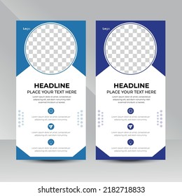 Roll Up Banner Design Template