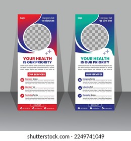 Roll Up Banner Design Template