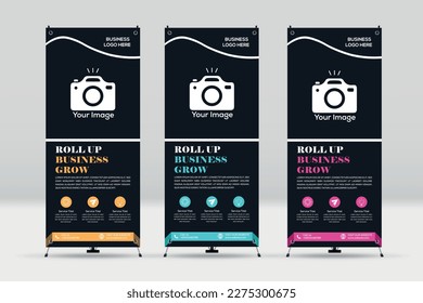 Plantilla de diseño de banner de resumen