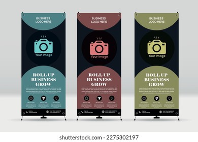 Plantilla de diseño de banner de resumen