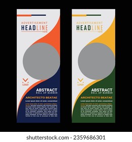 Roll Up Banner Design Template