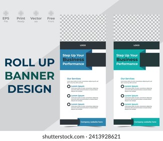 Plantilla de diseño de banners para el resumen