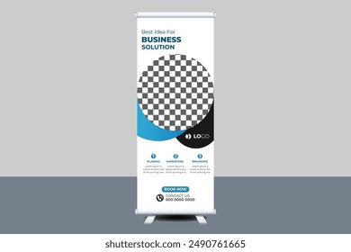Plantilla de diseño de Anuncio enrollable
