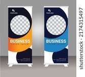 Roll up  banner design template, modern x-banner, rull up design, Golf Competition Roll Up Banne,Modern Sport Rull Up Banner Template Vector EPS