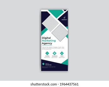 Roll up banner design template, real estate roll up banner design, advertisement ads design