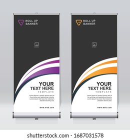 Planta de diseño de banner, fondo vertical, abstracto, diseño de fondo, banner x moderno, tamaño de rectángulo. 