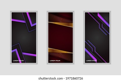 Roll up banner design template, vertical, abstract banner background, pull up design, modern x-banner, rectangle size