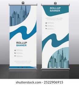 Modelo de design de banner, vertical, plano de fundo corporativo, design pull up, vetor, plano de fundo geométrico abstrato, banner x moderno e banner de bandeira, tamanho do retângulo.