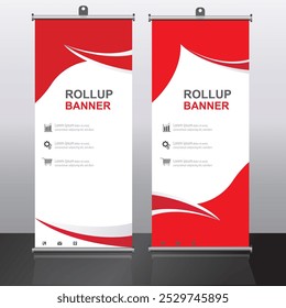 Modelo de design de banner, vertical, plano de fundo corporativo, design pull up, vetor, plano de fundo geométrico abstrato, banner x moderno e banner de bandeira, tamanho do retângulo.	
