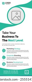 Roll up banner design or x banner design 