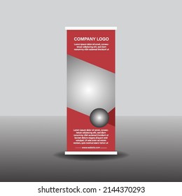 Roll up banner design-print design