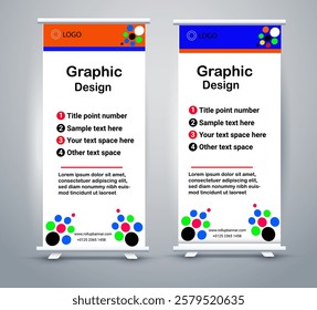 Roll up banner eps file