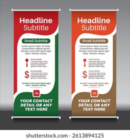 roll up banner for marketing business