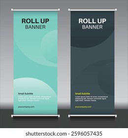 roll up banner for medical. Health care. pharmacy. business information. advertising market
