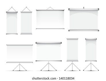 roll up banner set