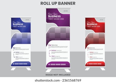 Diseñar plantillas de diseño de conjuntos de banners. Diseño moderno. Ilustración del vector de banner geométrico.
