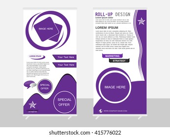Roll Up Banner Stand Design